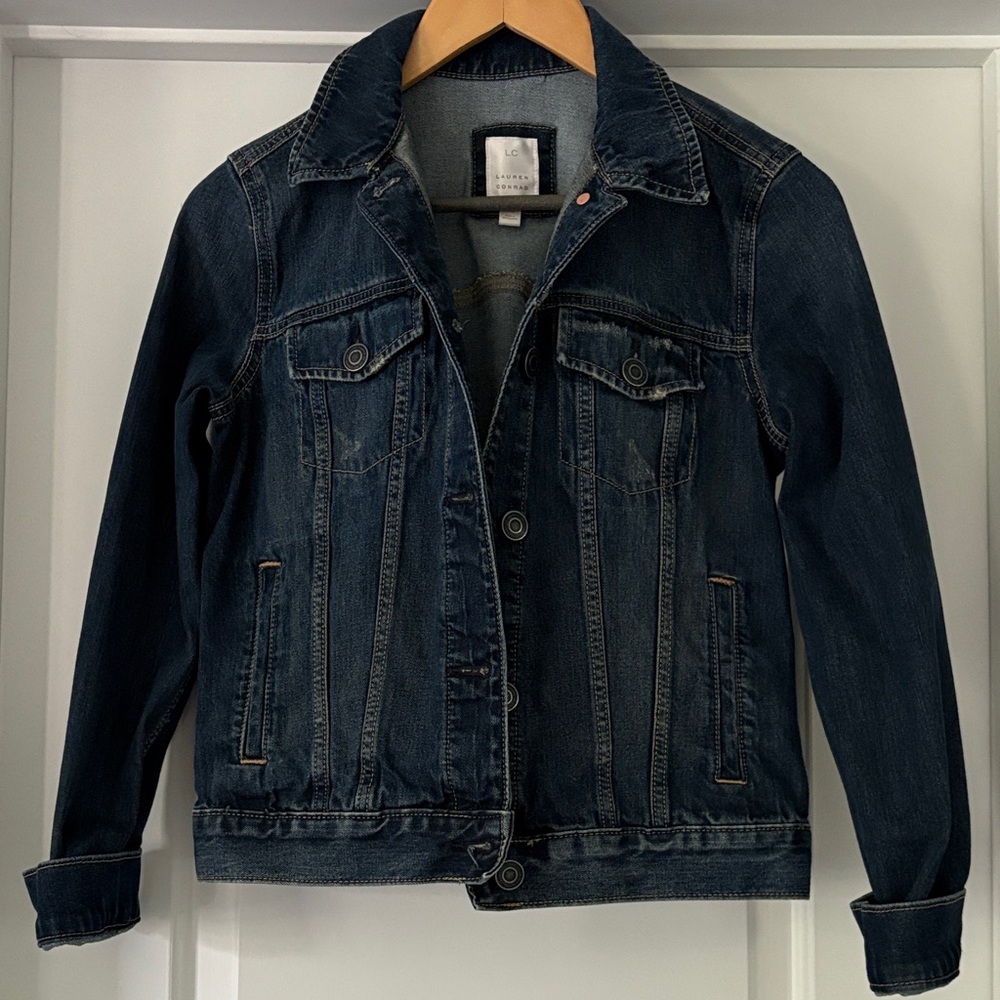 LC Lauren Conrad Classic Denim Jacket